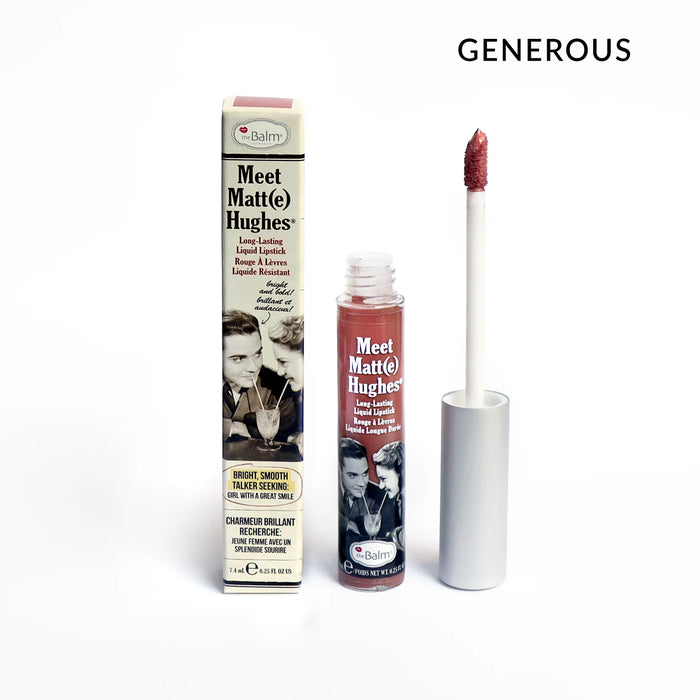 Meet Matt(e) Hughes® - Matte Liquid Lipstick